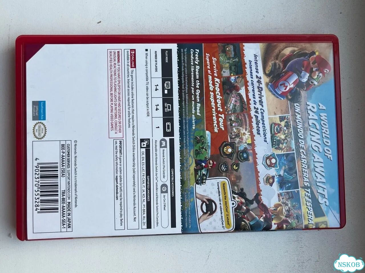 Mario Kart World switch 2 картридж фото 3