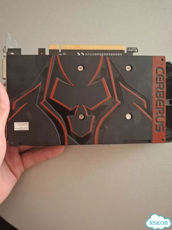 Asus gtx 1050 ti 4gb cerberus фото 3
