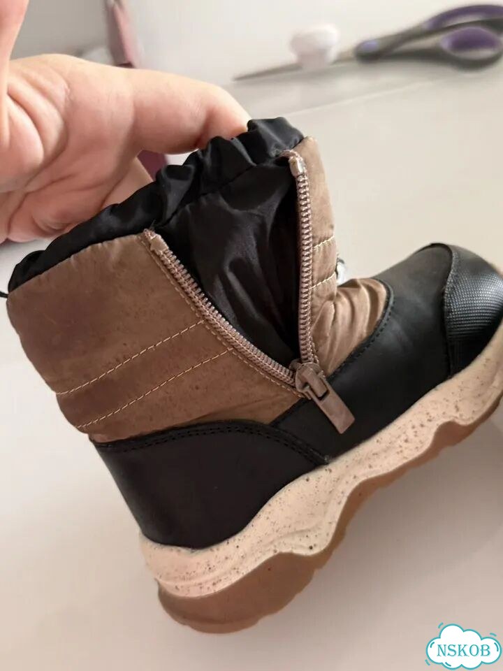 Ботинки зимние детские 23 фото 4
