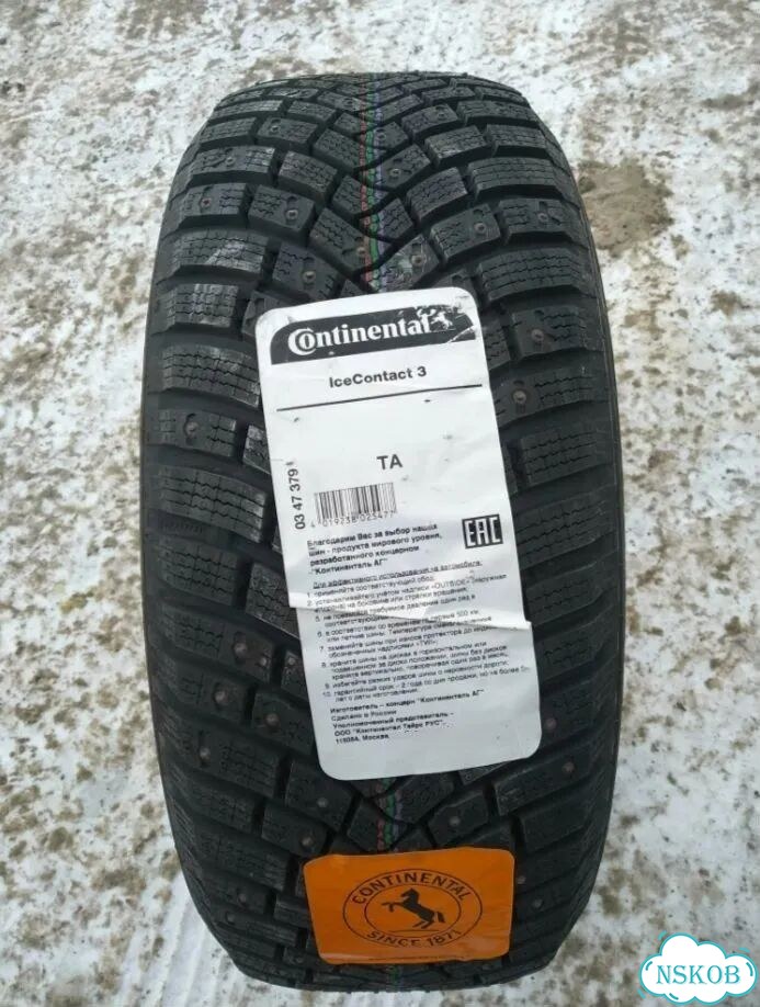 Continental IceContact 3 265/65 R17 фото 1