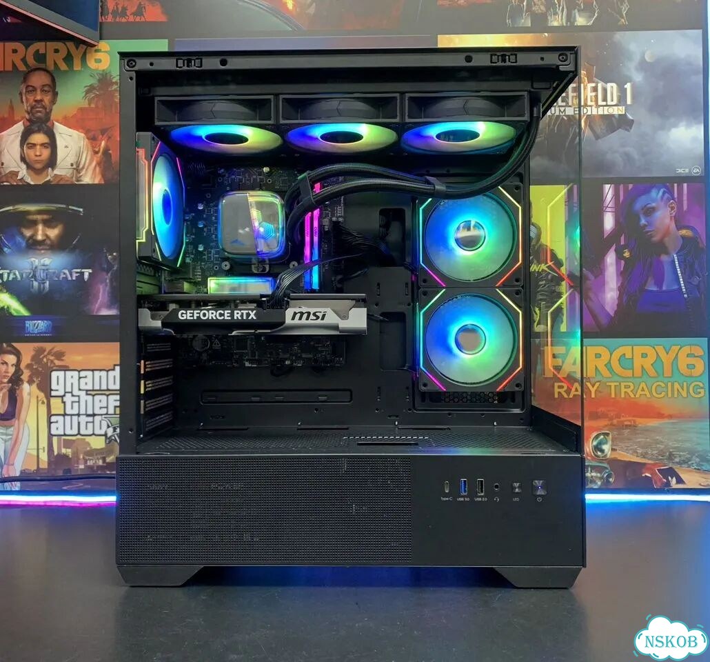 Игровой i5-14400F/DDR4 16/RTX 5060Ti 16Gb/M.2 512 фото 5