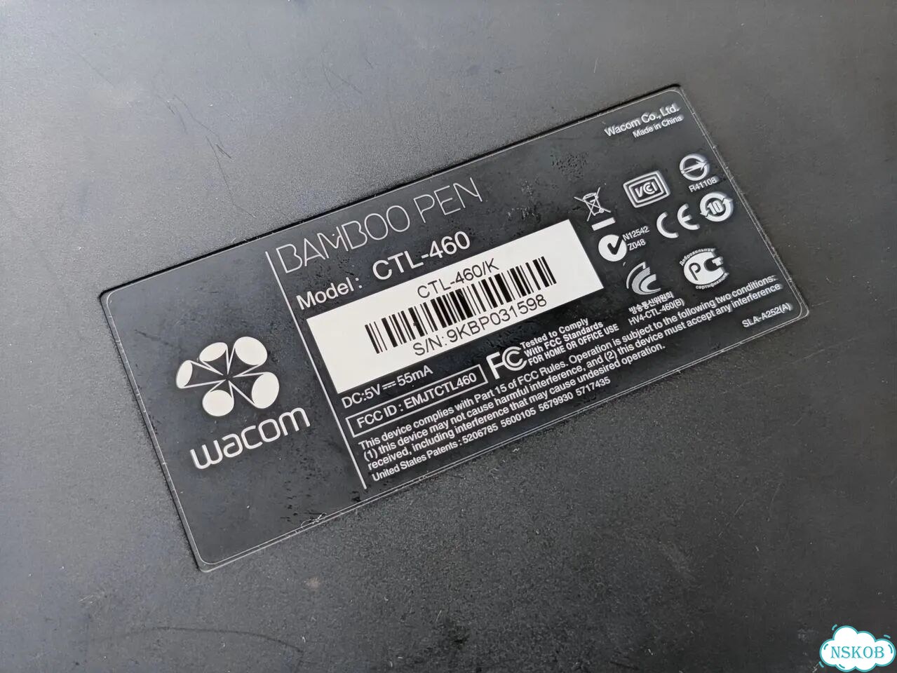 Графический планшет Wacom Bamboo CTL-470 фото 3
