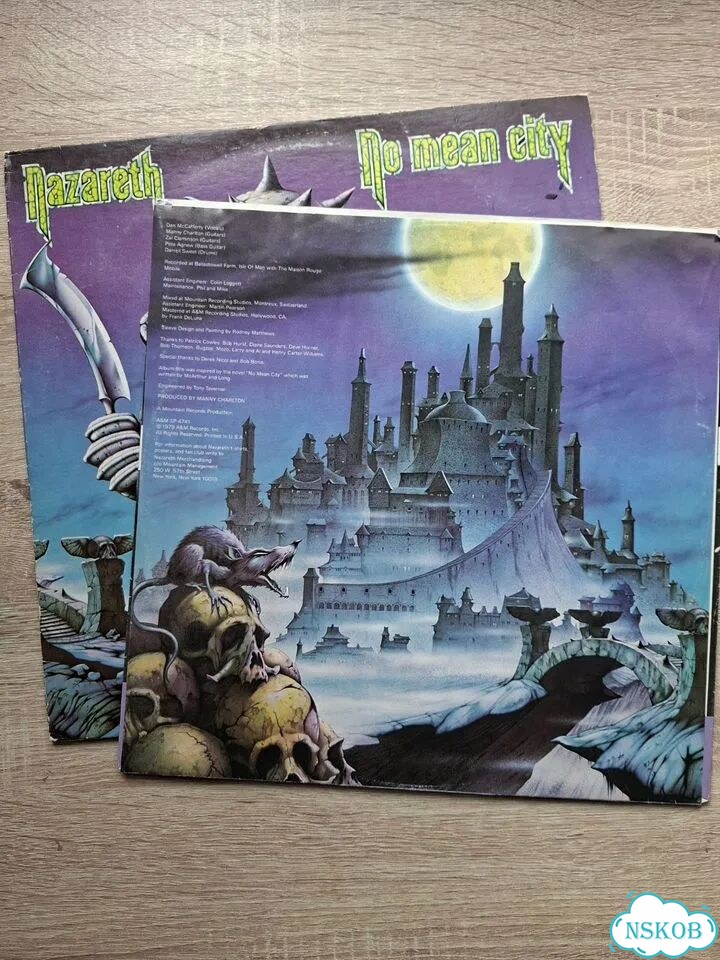 Пластинка Nazareth –No Mean City EX+/EX фото 3