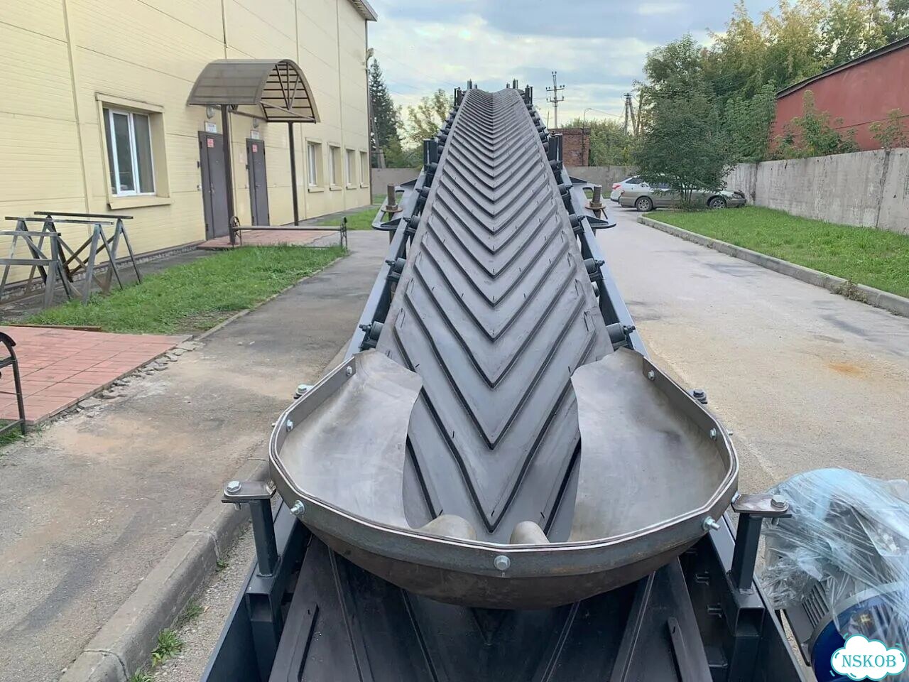 Транспортер ленточный Z-образный желоб фото 4