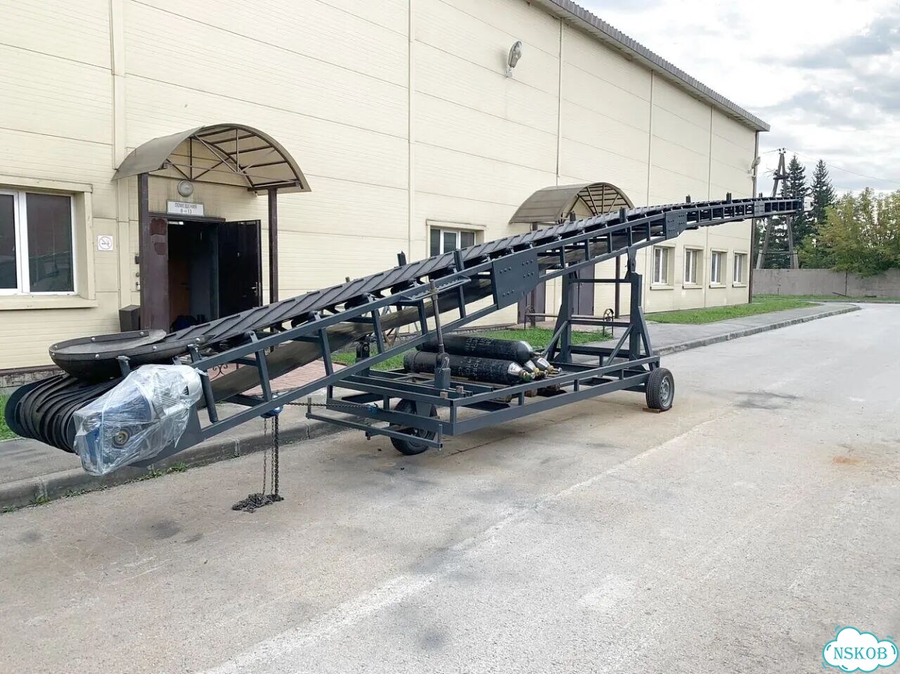 Транспортер ленточный Z-образный желоб фото 5