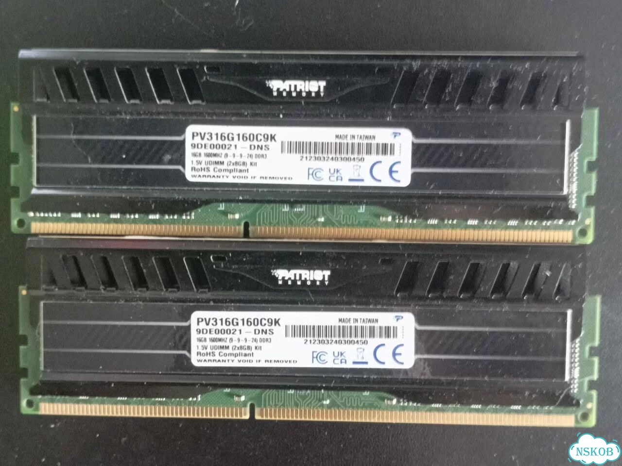 Оперативная память ddr3 16 gb patriot фото 2