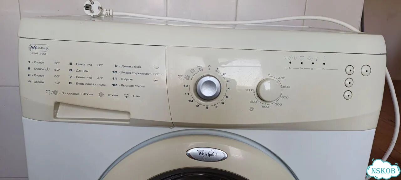 Стиральная машина whirlpool AWG 232 фото 6