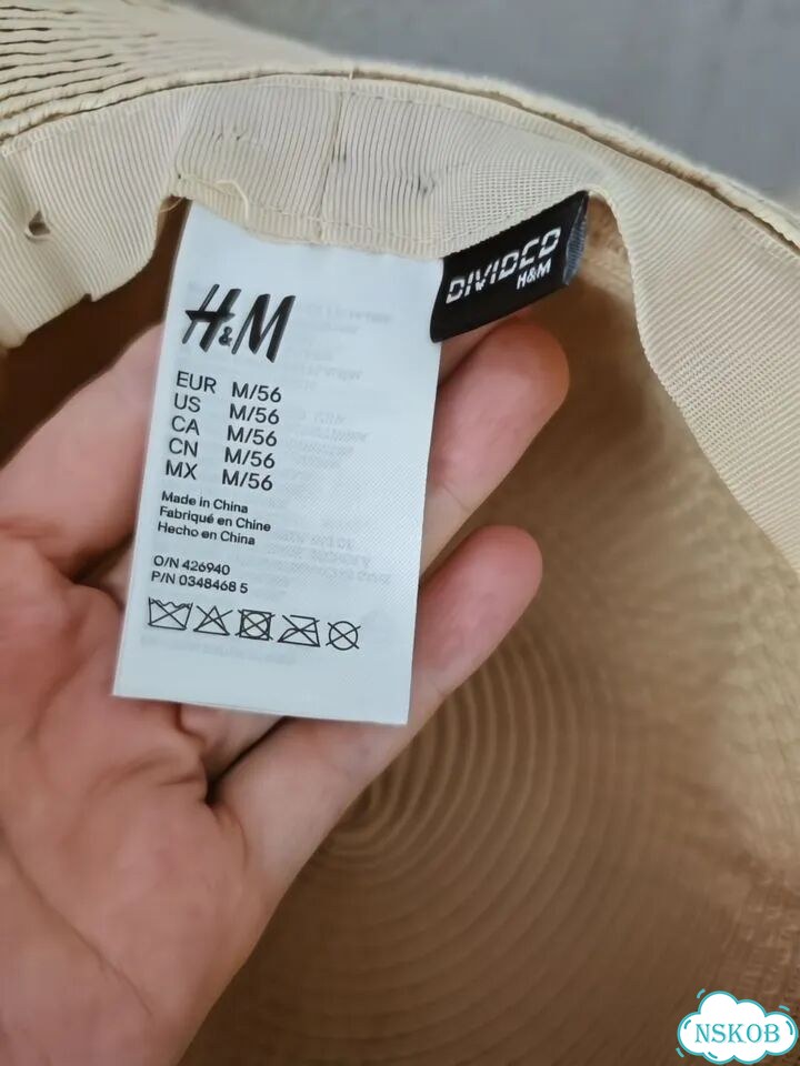 Панама женская летняя H&M фото 5