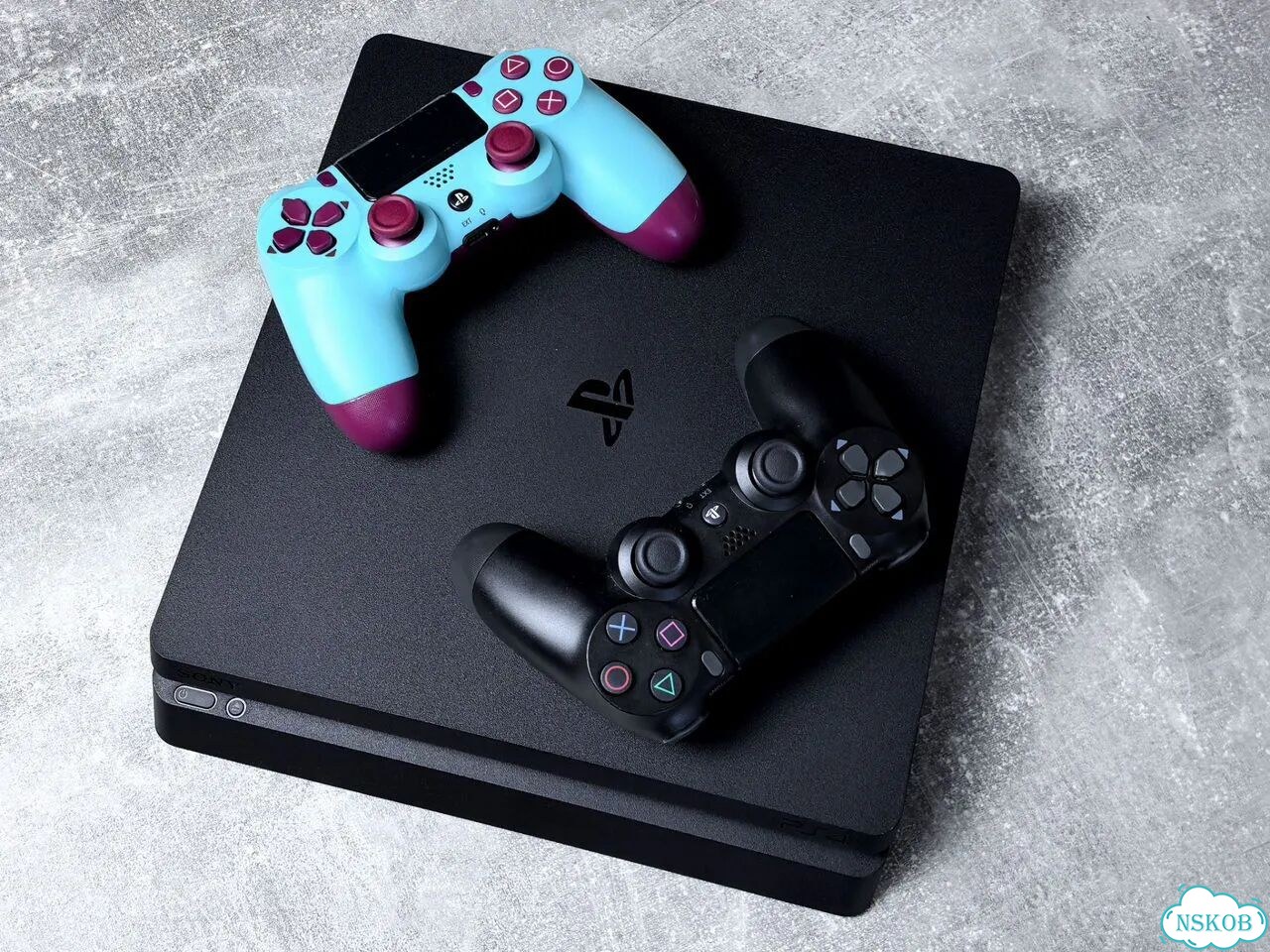 PS4 Slim 1TB Прошитая по 10.01 с кучей игр фото 1