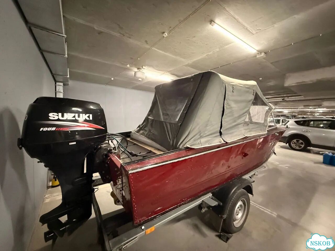 Продам Прогресс 4, Suzuki 50 л.c + прицеп фото 6