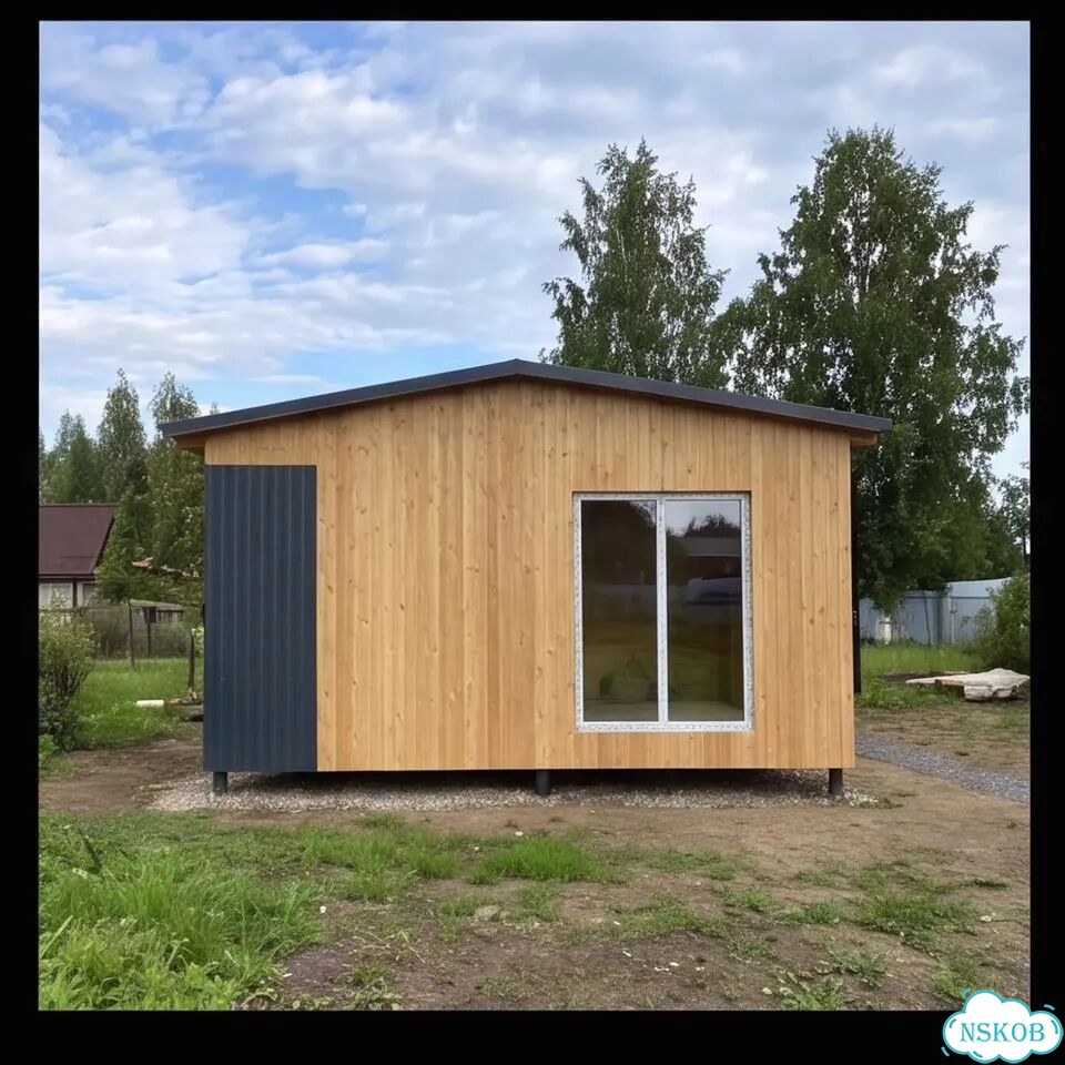 Готовый дачный дом с установкой на участке фото 3