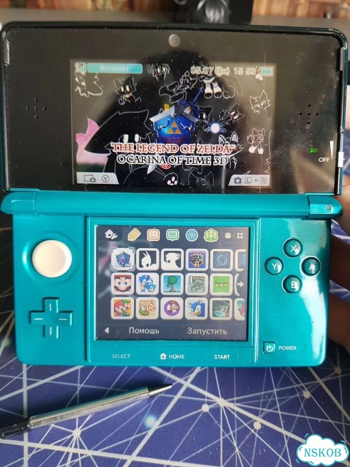 Nintendo 3ds прошитая фото 2