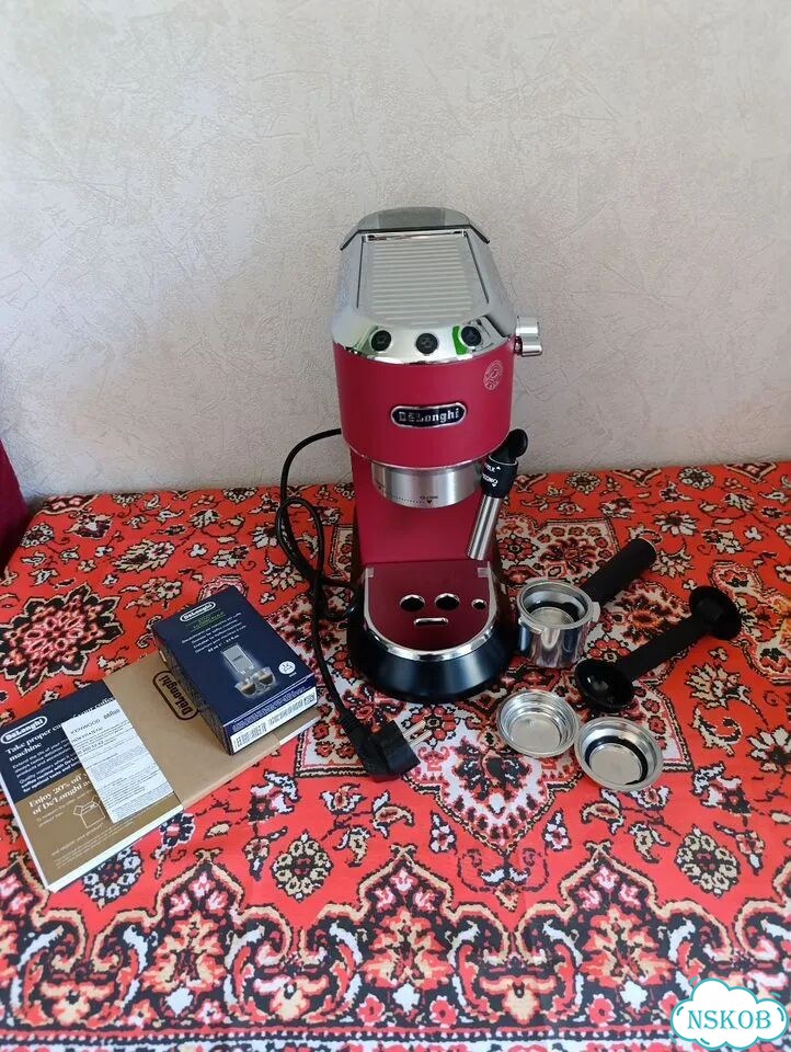 Кофеварка рожковая delonghi ec 685 фото 8