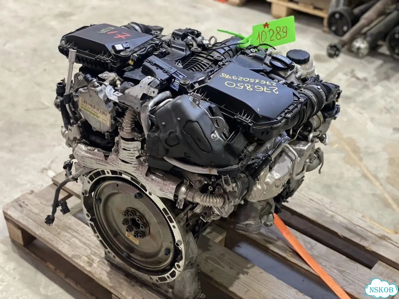 Двигатель Mercedes CLS 400 3.0 Битурбо 276.850 фото 1