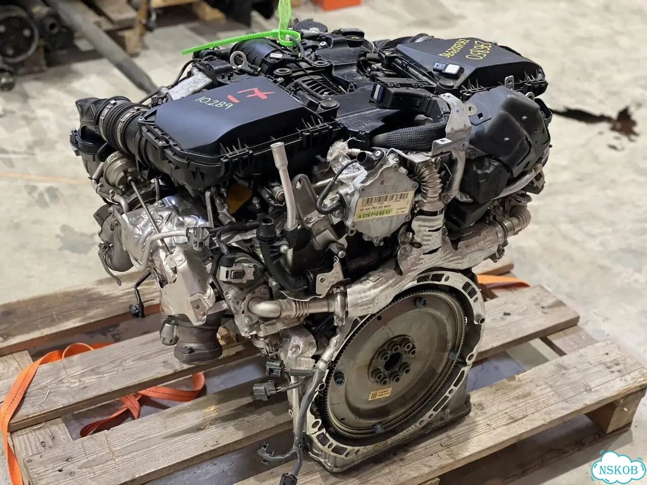 Двигатель Mercedes CLS 400 3.0 Битурбо 276.850 фото 2