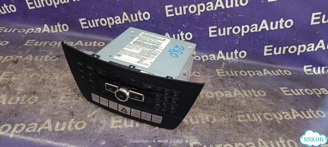 Магнитола Mercedes-Benz C-Class W204 271860 2011 фото 1