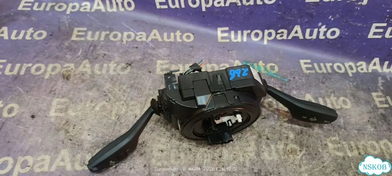 Блок подрулевых переключателей BMW X3 F25 N47D20C фото 2