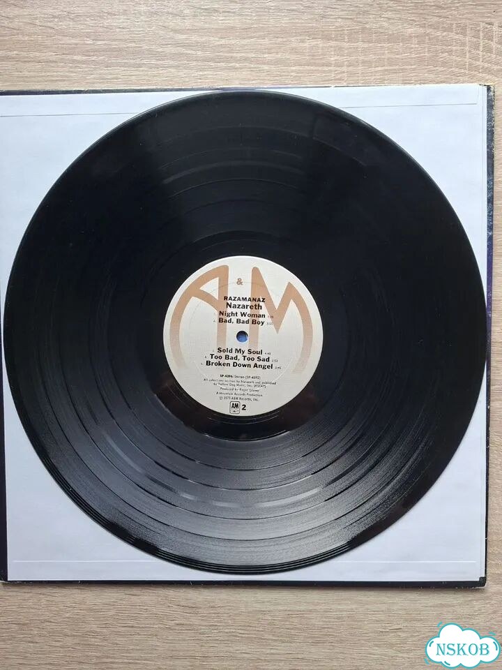Пластинка Nazareth –Razamanaz EX+/VG фото 4