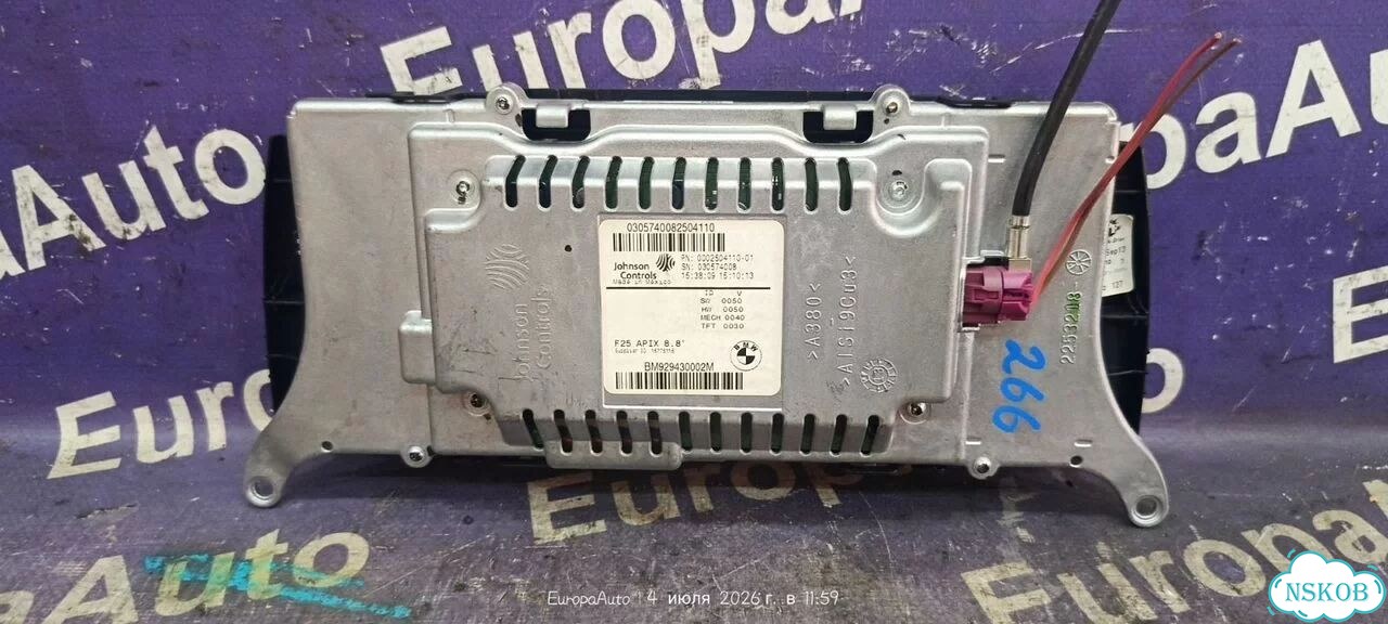 Монитор BMW X3 F25 N47D20C 2013 фото 2