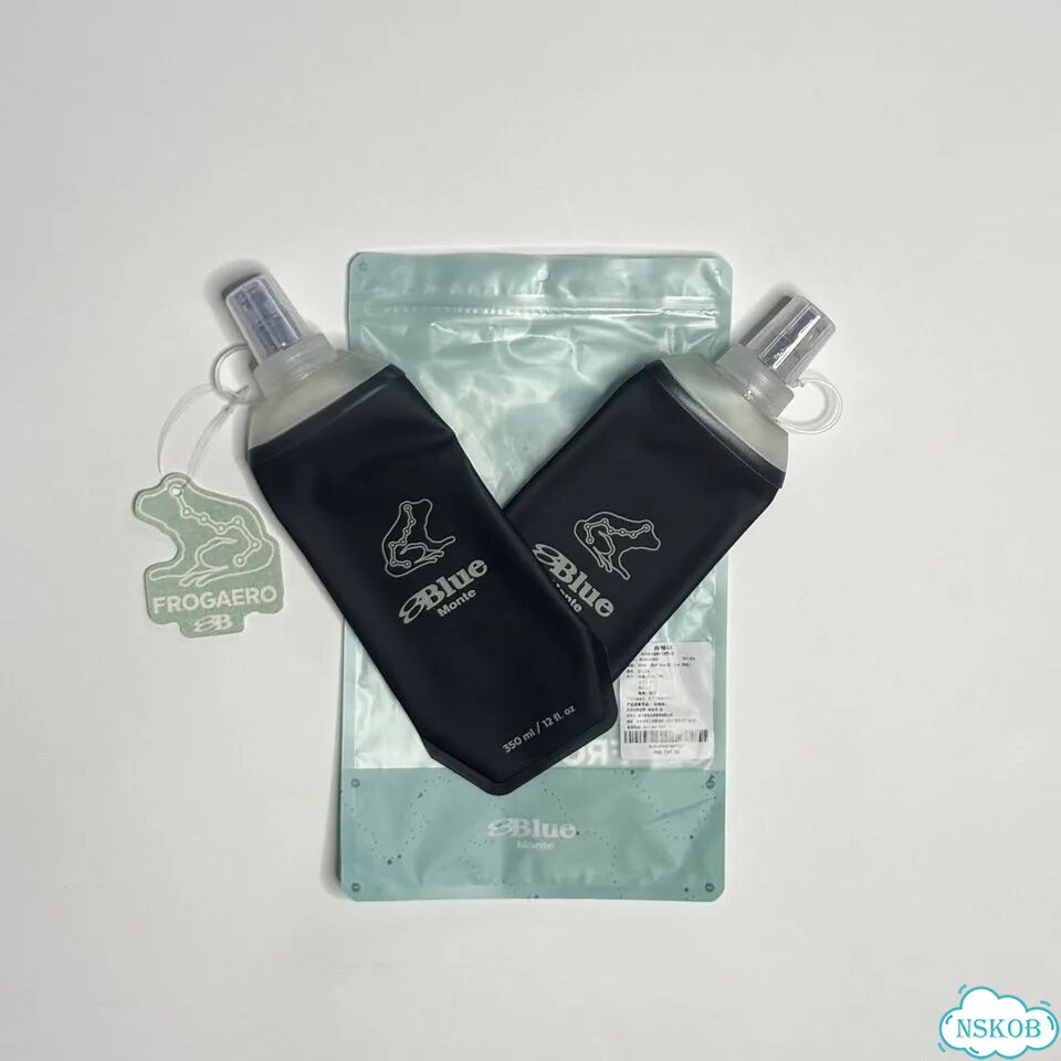 Бутылка синяя 350ml Nothomme Frogaero Trail фото 2