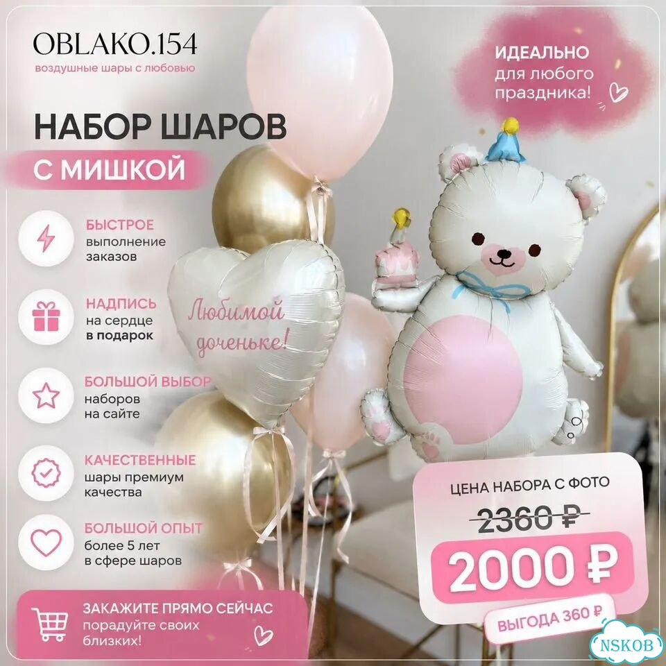 Гелиевые воздушные шары фото 1
