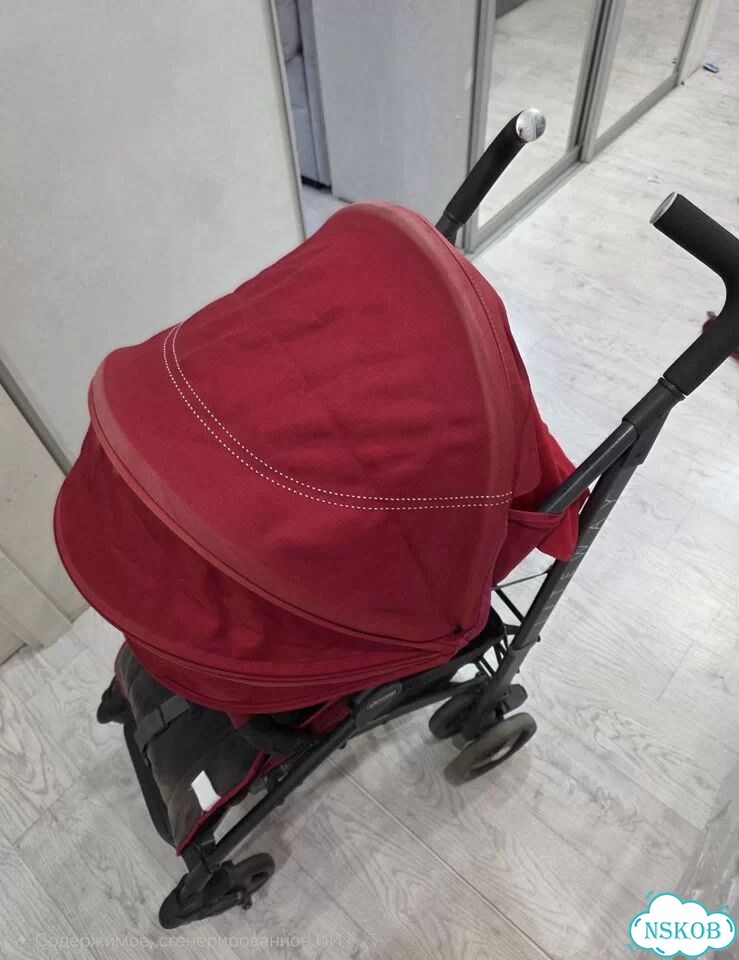 Коляска chicco Liteway трость фото 5