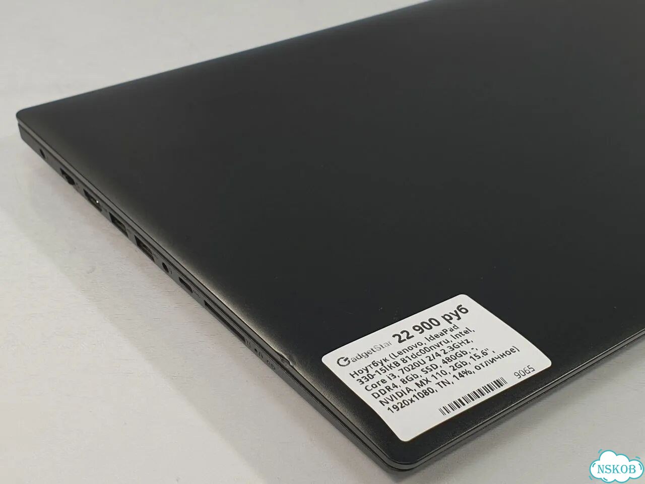 Ноутбук (Lenovo, IdeaPad 330-15IKB 81dc00nvru, Intel, Core i3, 7020U 2/4 2.3GHz, DDR4, 8Gb, SSD, 480 фото 4