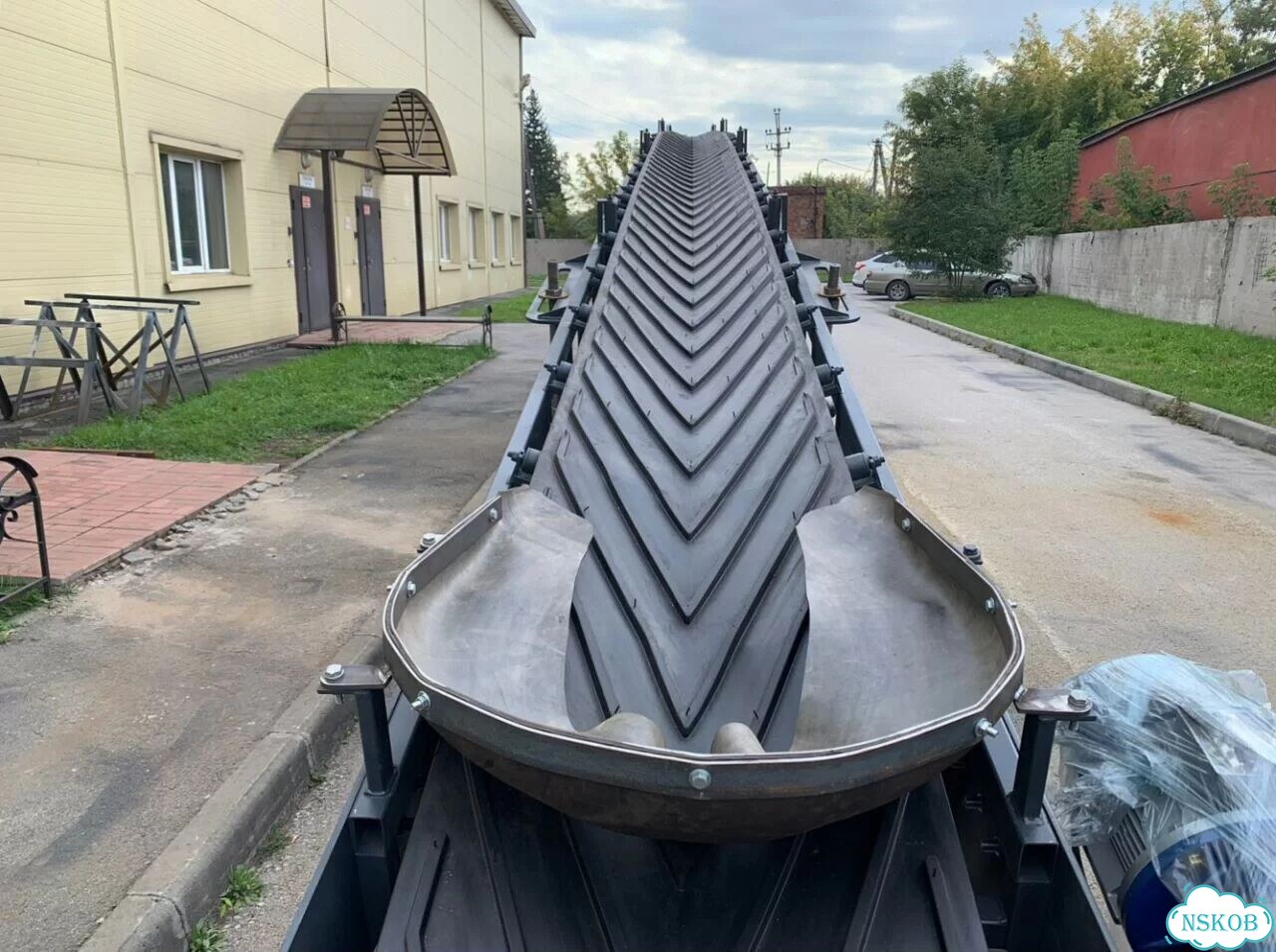 Шевронные транспортеры ленточные с гарантией фото 4