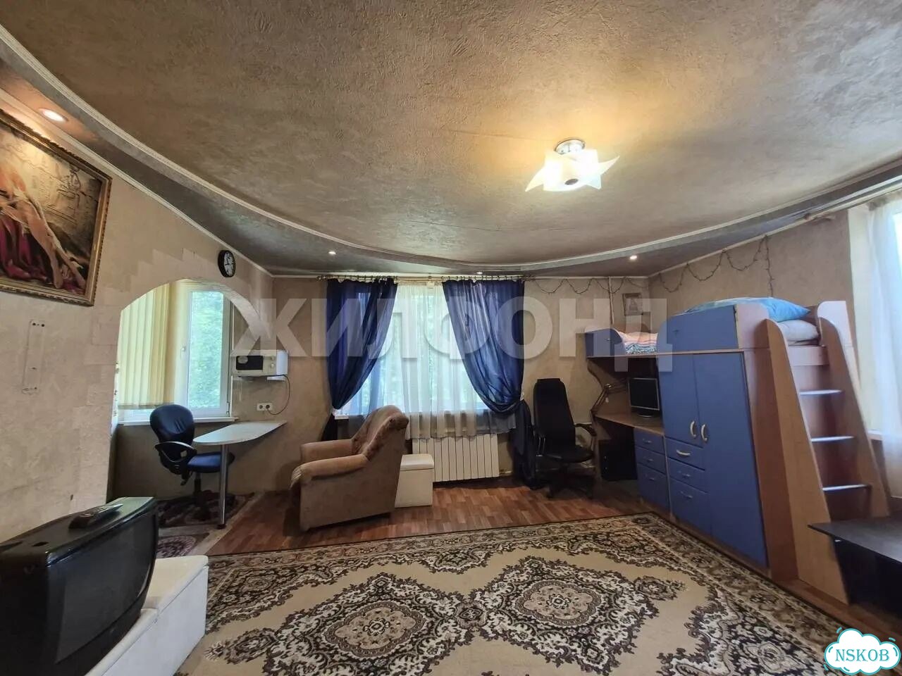1-к. квартира, 35 м², 2/2 эт. фото 2