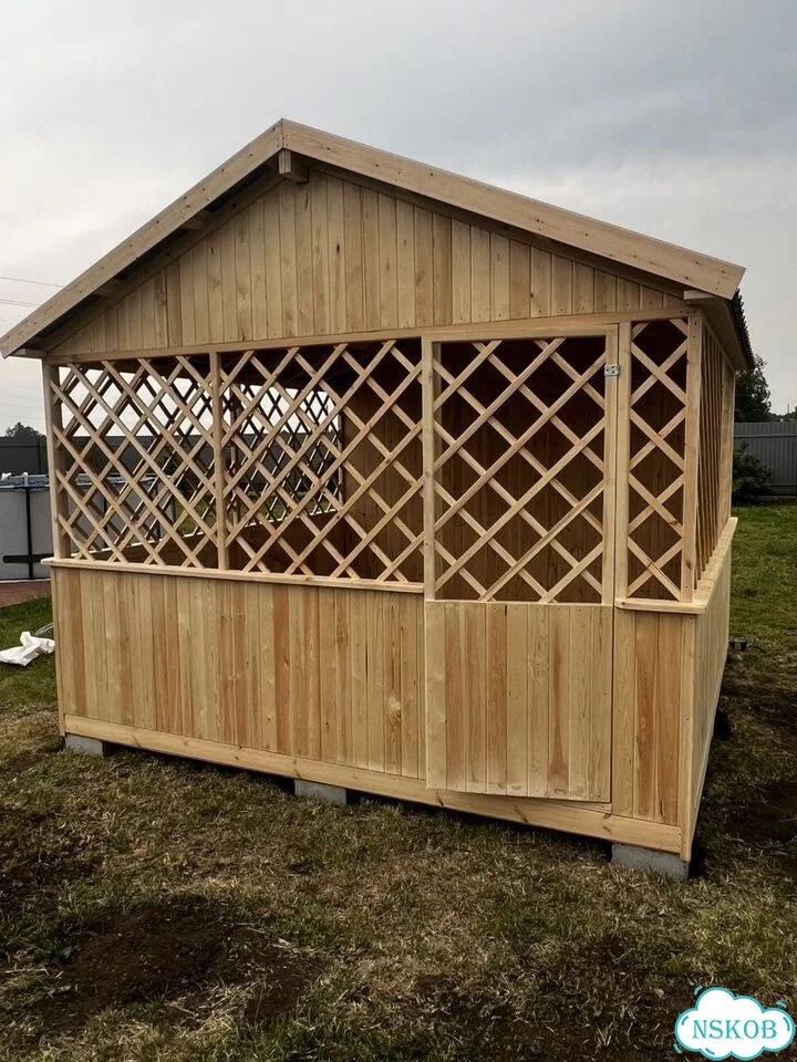 Беседка 3500х3500 фото 2