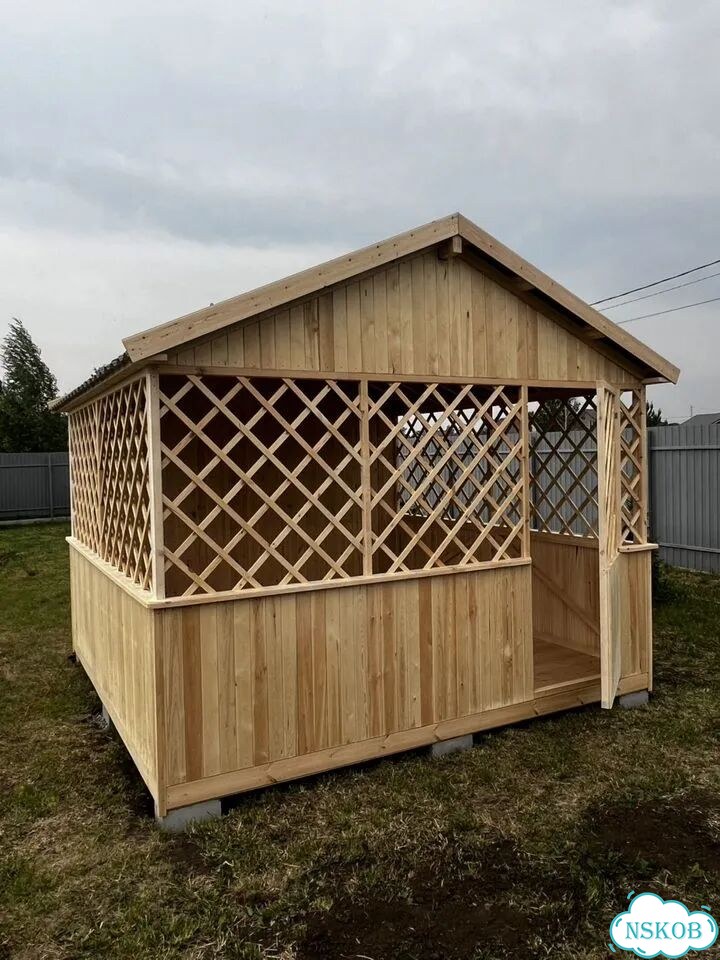 Беседка 3500х3500 фото 3
