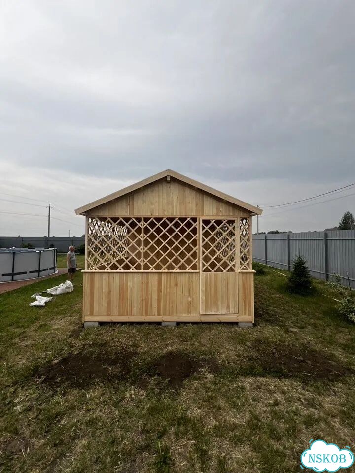 Беседка 3500х3500 фото 5