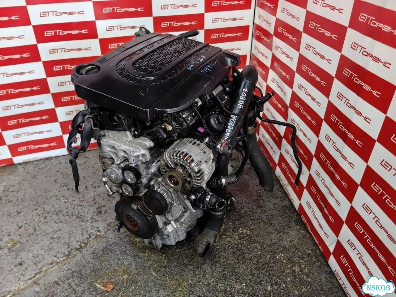 Двигатель mini Cooper SD Countryman N47C20A кузов R60, контрактный фото 4