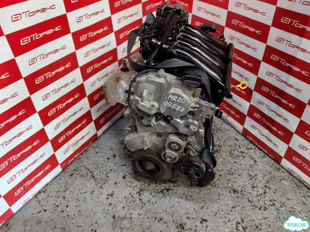 Мотор MR20DE для Nissan Qashqai KG11, в сборе фото 2