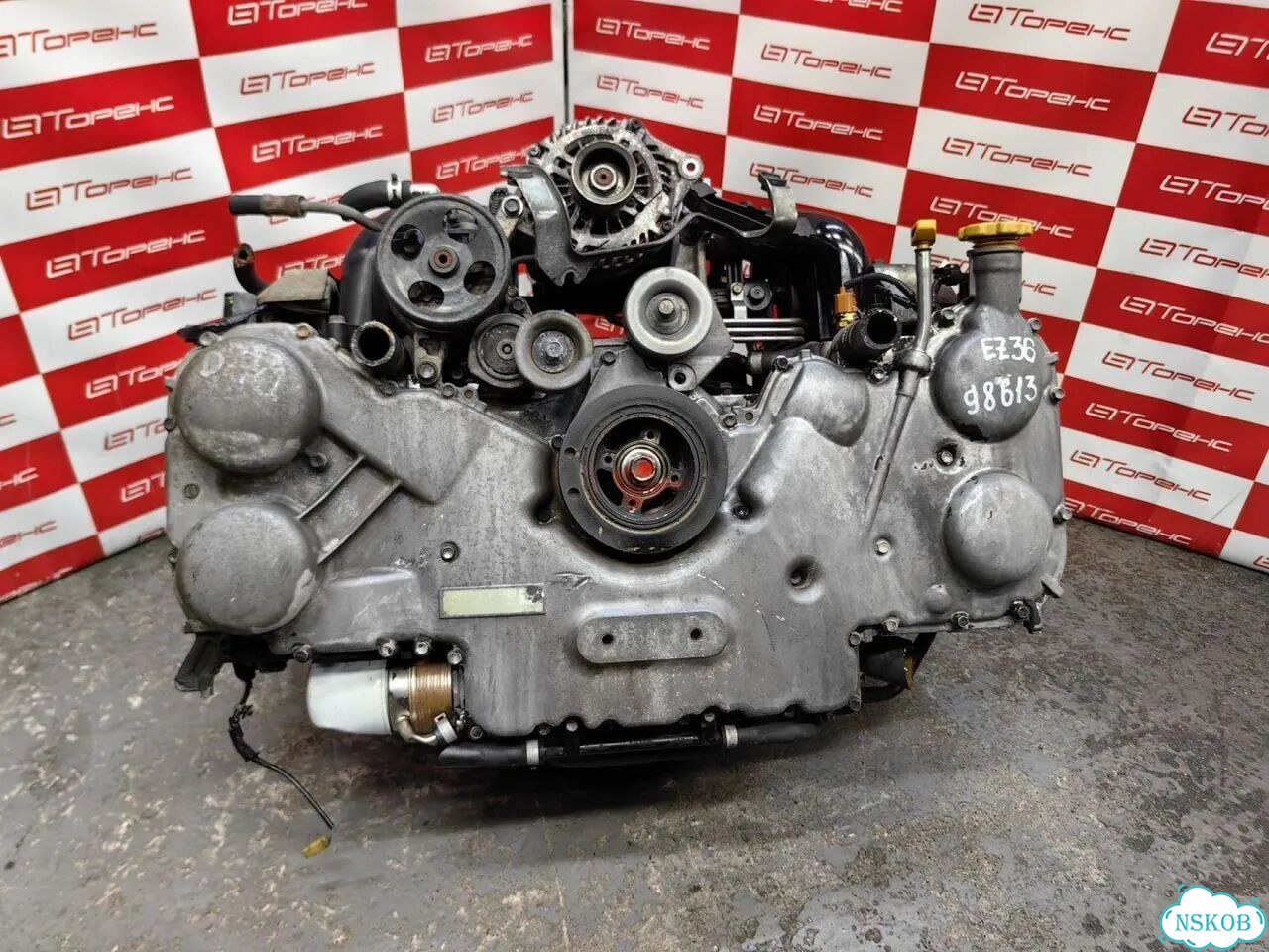 Мотор subaru EZ36, проверено фото 3
