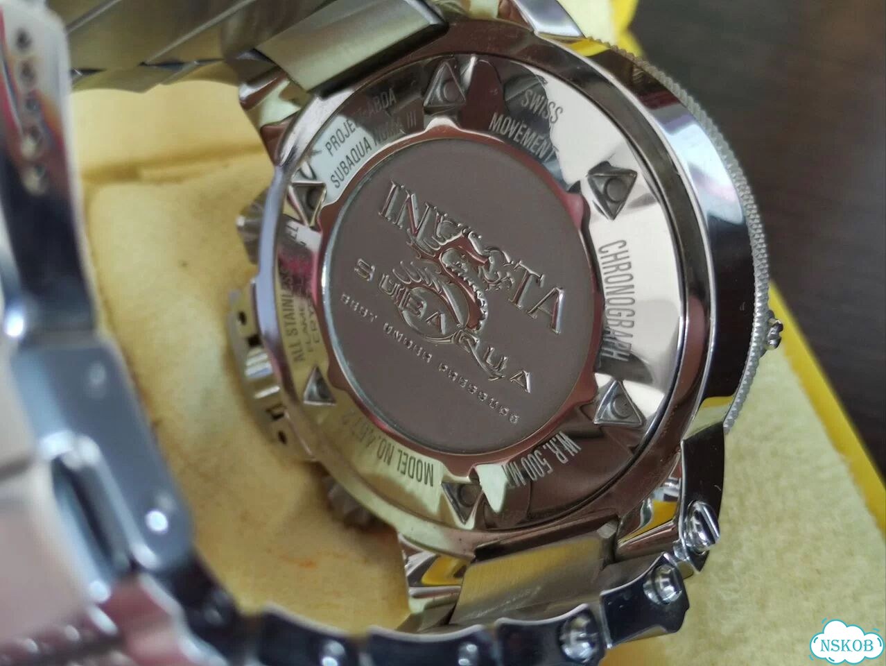Швейцарские часы Invicta Subaqua Noma III 4572 фото 3
