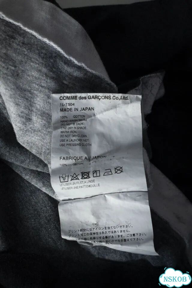 Футболка Comme Des Garcons оригинал фото 8