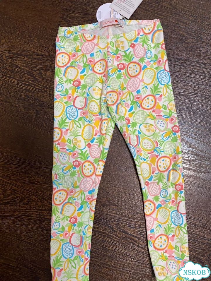 Легинсы новые Boboli для девочек 5 лет фото 5
