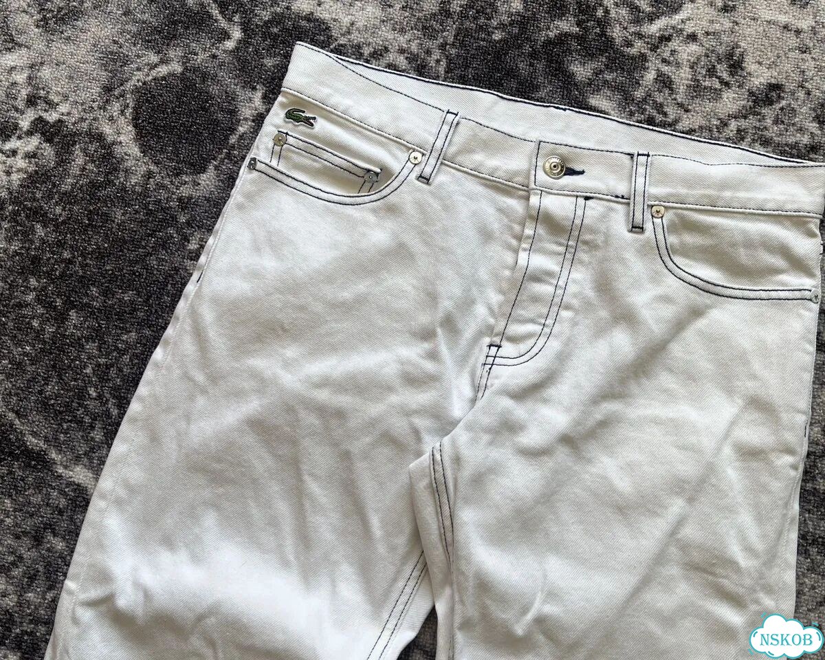 Джинсы Lacoste slim fit оригинал фото 4