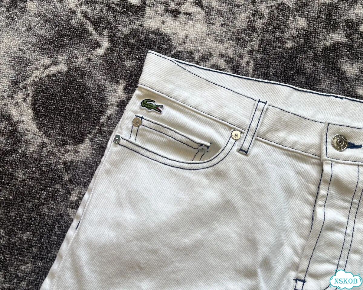 Джинсы Lacoste slim fit оригинал фото 5