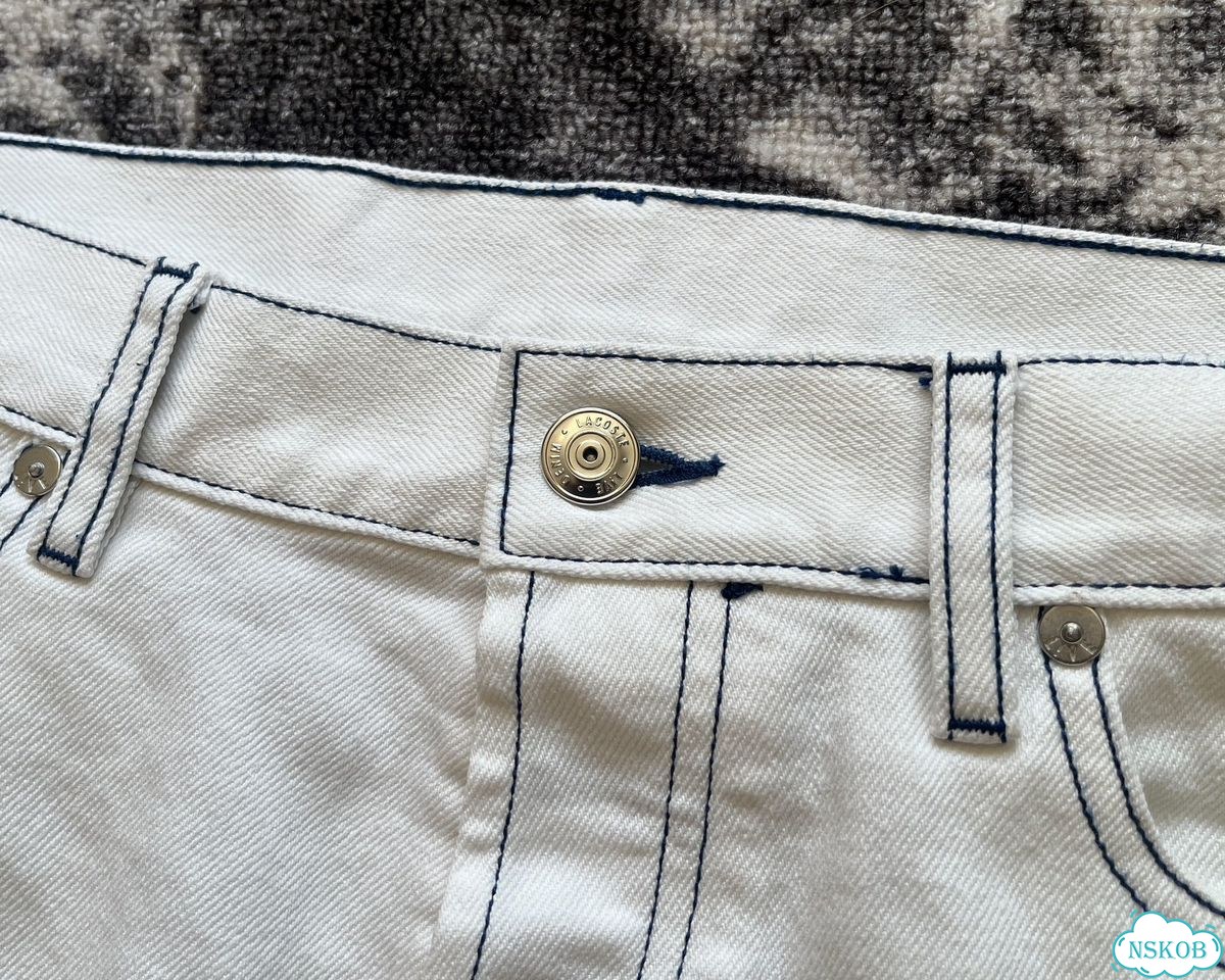 Джинсы Lacoste slim fit оригинал фото 6