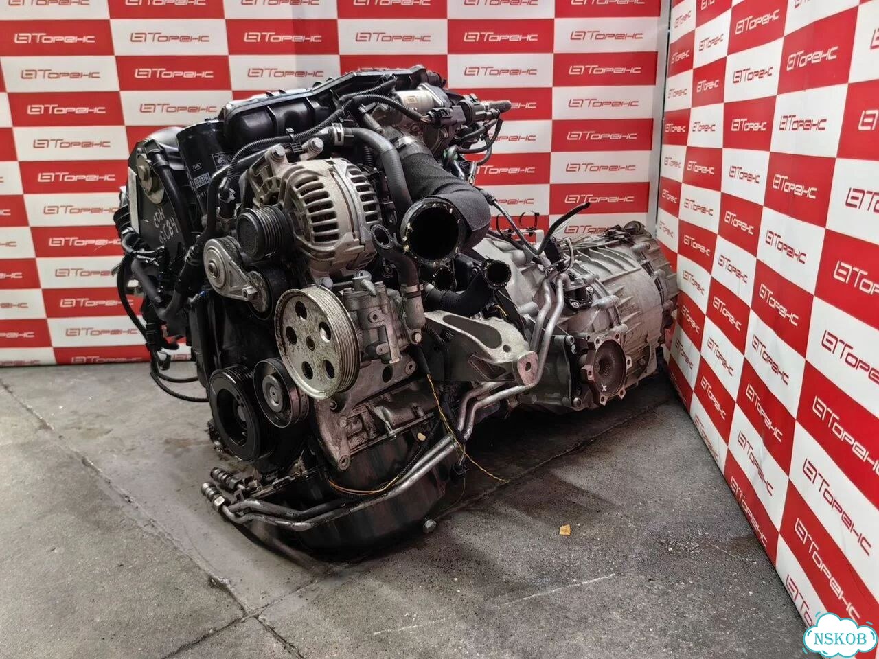 Двигательная установка audi A4 CDH B8 проверено фото 4