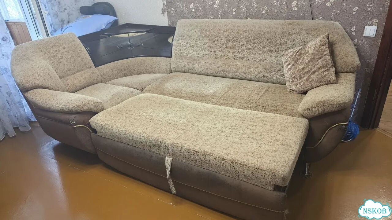 Диван угловой модульный раскладной фото 3