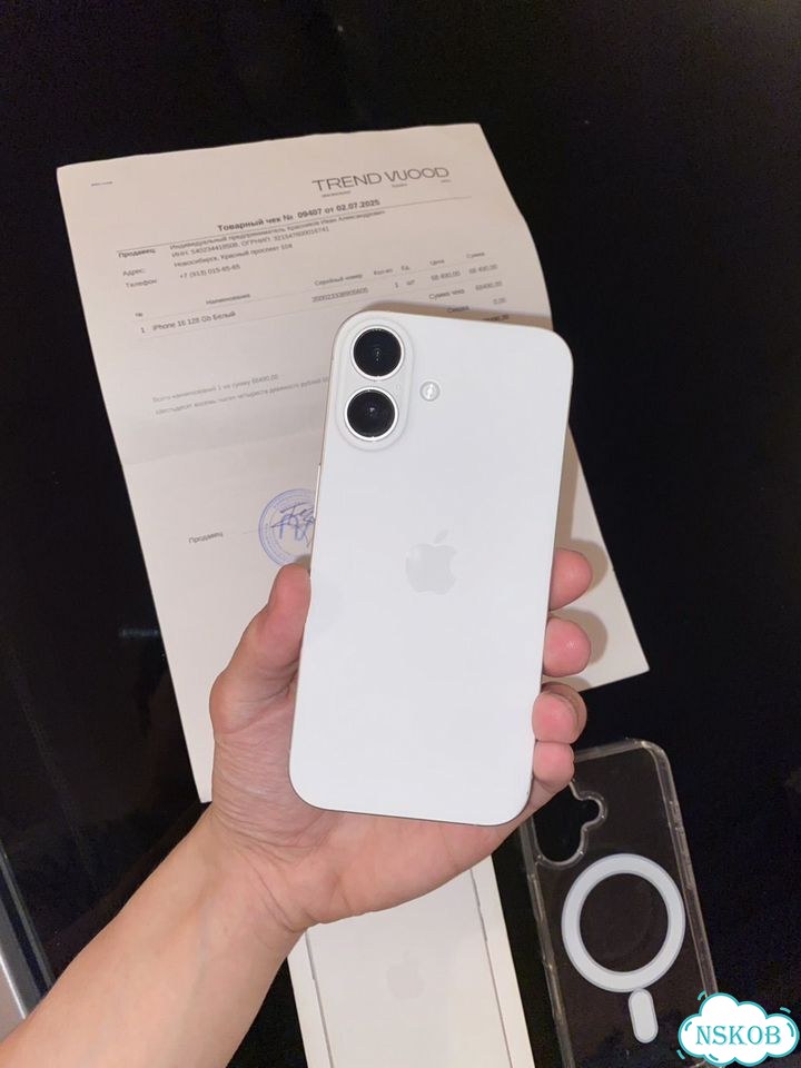 iPhone 16, 128 ГБ, SIM + eSIM фото 1
