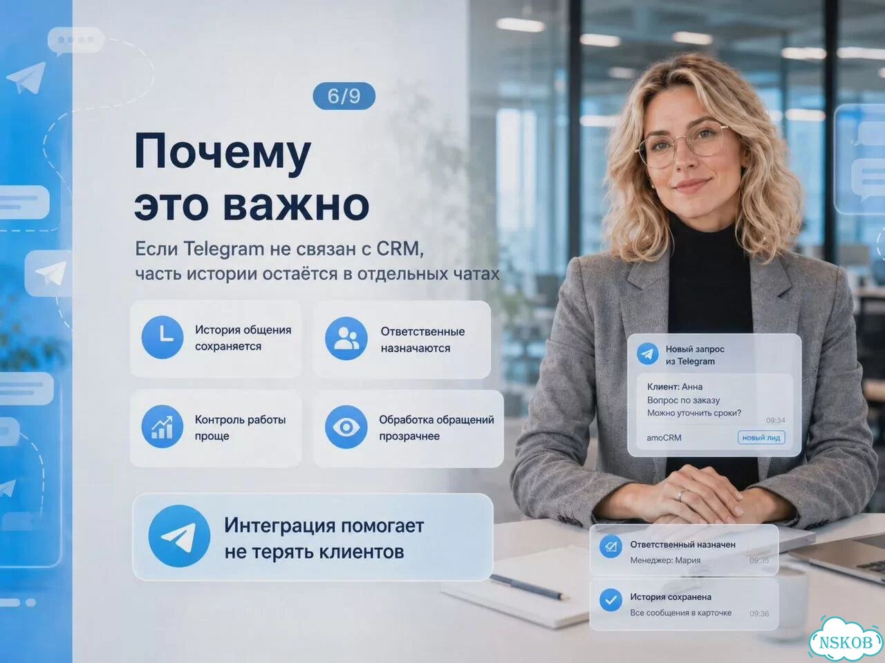 Интеграция Telegram с amoCRM и Bitrix24 фото 6