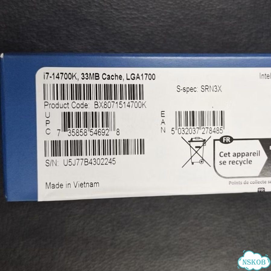 Intel Core I7 14700k / LGA 1700 / 2.5-5.6GHz фото 3