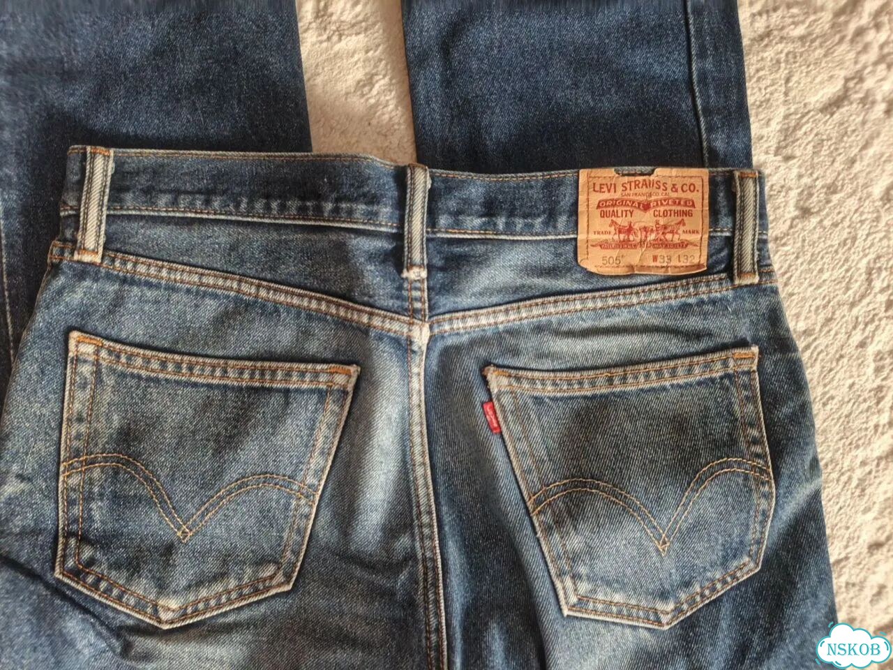 Джинсы мужские levis 505 фото 5