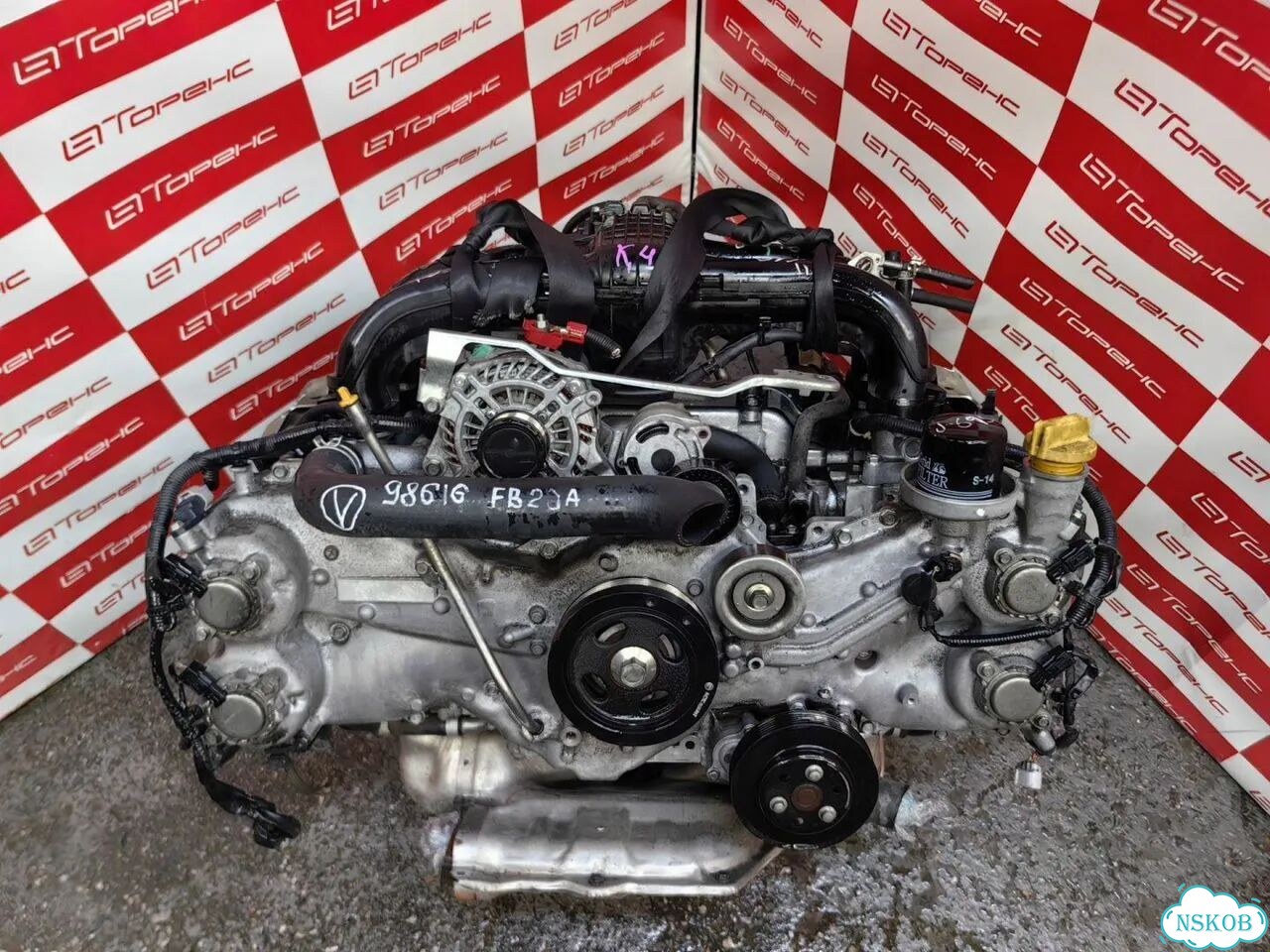 Двигатель subaru impreza FB20 GP6, контрактный фото 3