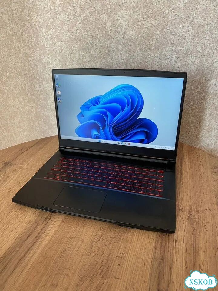 Игровой ноутбук msi RTX 3050 ti i5 16/512 фото 2