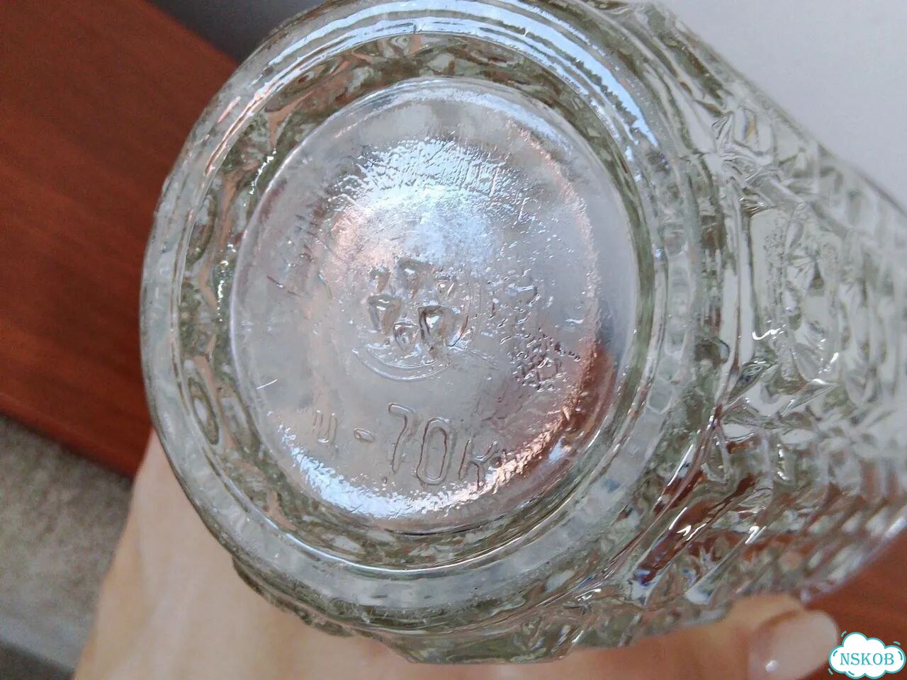 Ваза хрусталь СССР 14 см фото 3